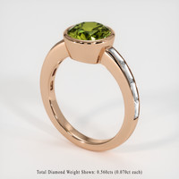 1.87 Ct. Gemstone Ring, 14K Rose Gold 2