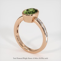 1.66 Ct. Gemstone Ring, 14K Rose Gold 2