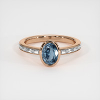 1.20 Ct. Gemstone Ring, 14K Rose Gold 1