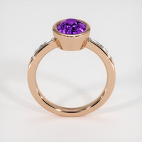 1.59 Ct. Gemstone Ring, 14K Rose Gold 3