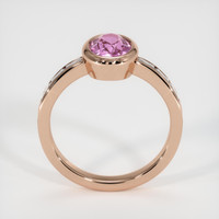 2.26 Ct. Sapphire Ring, 14K Rose Gold 3
