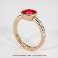 1.81 Ct. Ruby Ring, 14K Rose Gold 2