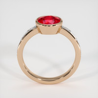 1.81 Ct. Ruby Ring, 14K Rose Gold 3