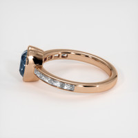 1.20 Ct. Gemstone Ring, 18K Rose Gold 4