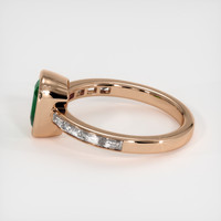 1.53 Ct. Gemstone Ring, 18K Rose Gold 4