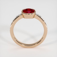 1.31 Ct. Ruby Ring, 18K Rose Gold 3