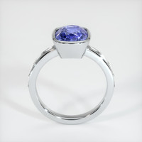 3.00 Ct. Color Change Sapphire Ring, 14K White Gold 3