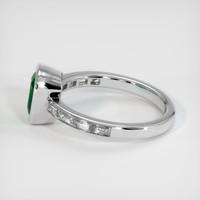 1.53 Ct. Gemstone Ring, 14K White Gold 4