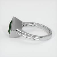 3.44 Ct. Sapphire Ring, 14K White Gold 4