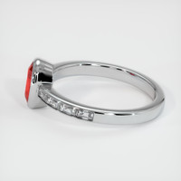 Ruby Ring 1.08 Ct., 18K White Gold Preview