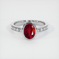 Ruby Ring 1.05 Ct. 18K White Gold Preview