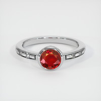 Ruby Ring 1.18 Ct., 18K White Gold Preview