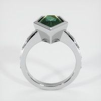3.44 Ct. Sapphire Ring, 18K White Gold 3