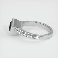 2.44 Ct. Sapphire Ring, 18K White Gold 4