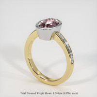 2.52 Ct. Gemstone Ring, 14K White & Yellow 2