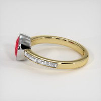 1.81 Ct. Ruby Ring, 14K White & Yellow 4