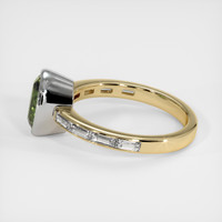 1.66 Ct. Gemstone Ring, 18K White & Yellow 4