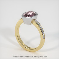 2.52 Ct. Gemstone Ring, 18K White & Yellow 2