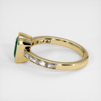 1.53 Ct. Tsavorite Garnet Ring, 10K Yellow Gold 4