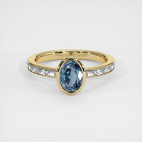 1.20 Ct. Gemstone Ring, 14K Yellow Gold 1