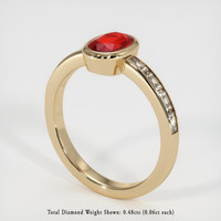 Ruby Ring 1.08 Ct. 14K Yellow Gold Preview