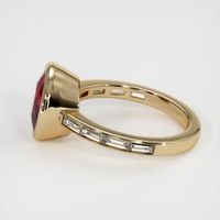 4.28 Ct. Ruby Ring, 14K Yellow Gold 4