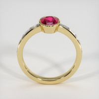 1.31 Ct. Ruby Ring, 14K Yellow Gold 3