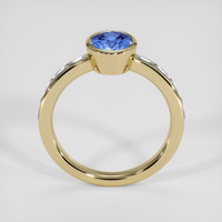1.48 Ct. Blue Sapphire Ring, 14K Yellow Gold 3
