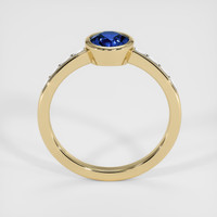 1.38 Ct. Blue Sapphire Ring, 14K Yellow Gold 3