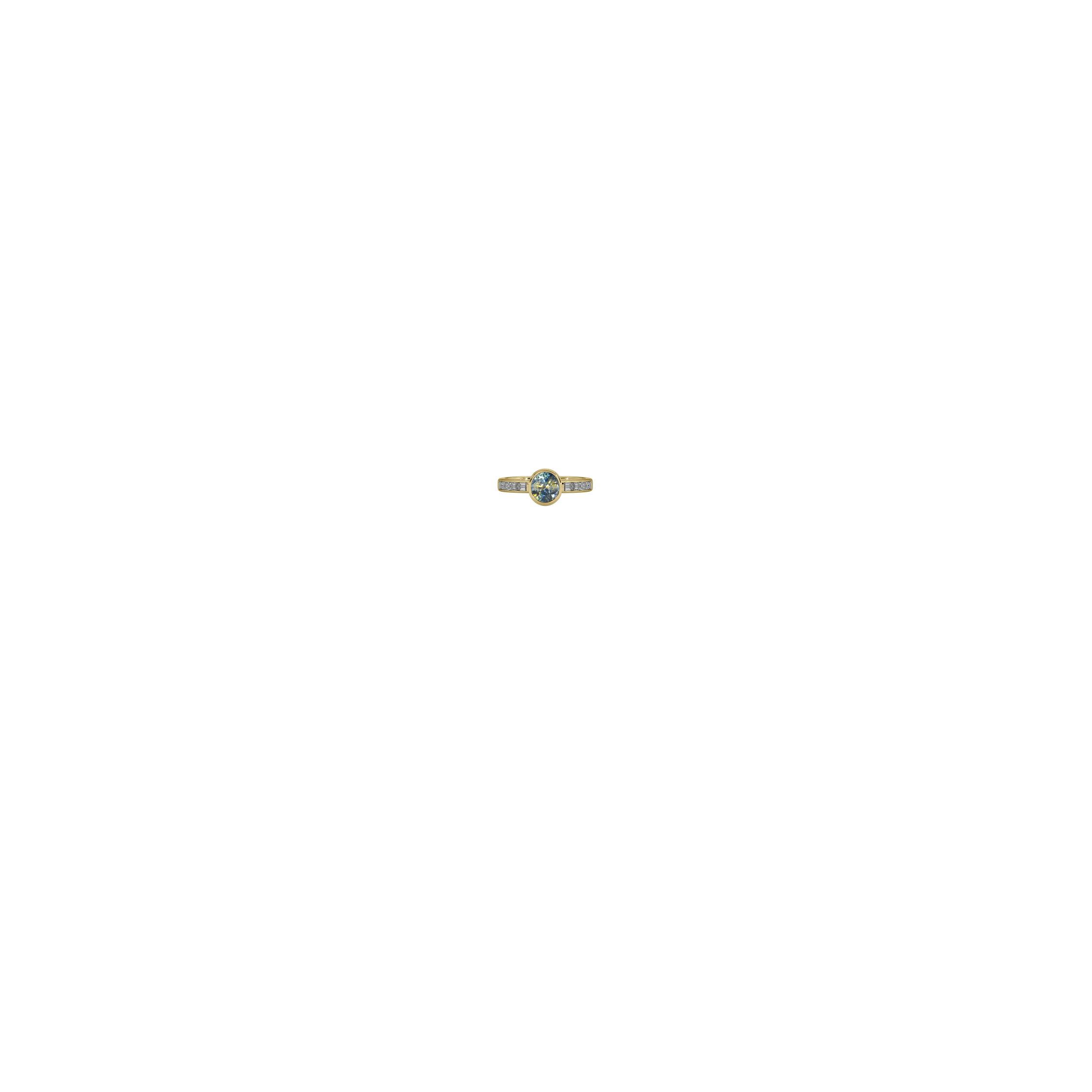 Jewelry image on model