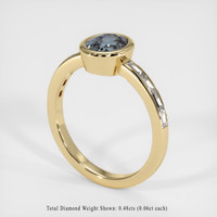 1.62 Ct. Sapphire Ring, 14K Yellow Gold 2
