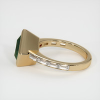 3.44 Ct. Sapphire Ring, 14K Yellow Gold 4