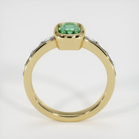 0.75 Ct. Sapphire Ring, 14K Yellow Gold 3