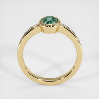1.23 Ct. Sapphire Ring, 14K Yellow Gold 3