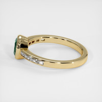 1.23 Ct. Sapphire Ring, 14K Yellow Gold 4
