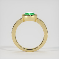 1.92 Ct. Emerald Ring, 18K Yellow Gold 3