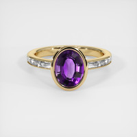 1.59 Ct. Gemstone Ring, 18K Yellow Gold 1