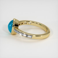 1.14 Ct. Gemstone Ring, 18K Yellow Gold 4