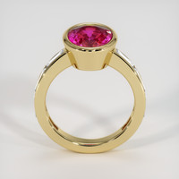 3.99 Ct. Gemstone Ring, 18K Yellow Gold 3