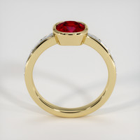1.31 Ct. Ruby Ring, 18K Yellow Gold 3