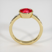 1.81 Ct. Ruby Ring, 18K Yellow Gold 3
