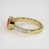 1.81 Ct. Ruby Ring, 18K Yellow Gold 4