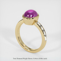 Ruby Ring 6.66 Ct., 18K Yellow Gold Preview