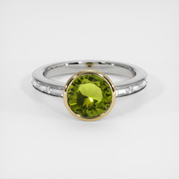 1.87 Ct. Gemstone Ring, 14K Yellow & White 1