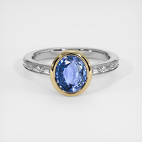 1.82 Ct. Gemstone Ring, 14K Yellow & White 1