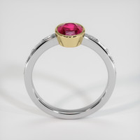 1.31 Ct. Ruby Ring, 14K Yellow & White 3