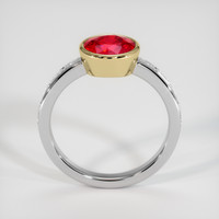 1.81 Ct. Ruby Ring, 18K Yellow & White 3