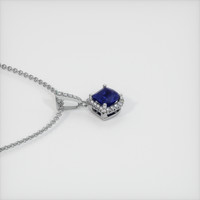 1.70 Ct. Sapphire Pendant, Platinum 950 3