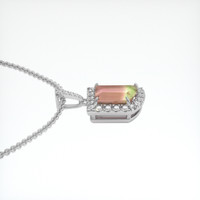 1.45 Ct. Gemstone Pendant, Platinum 950 3