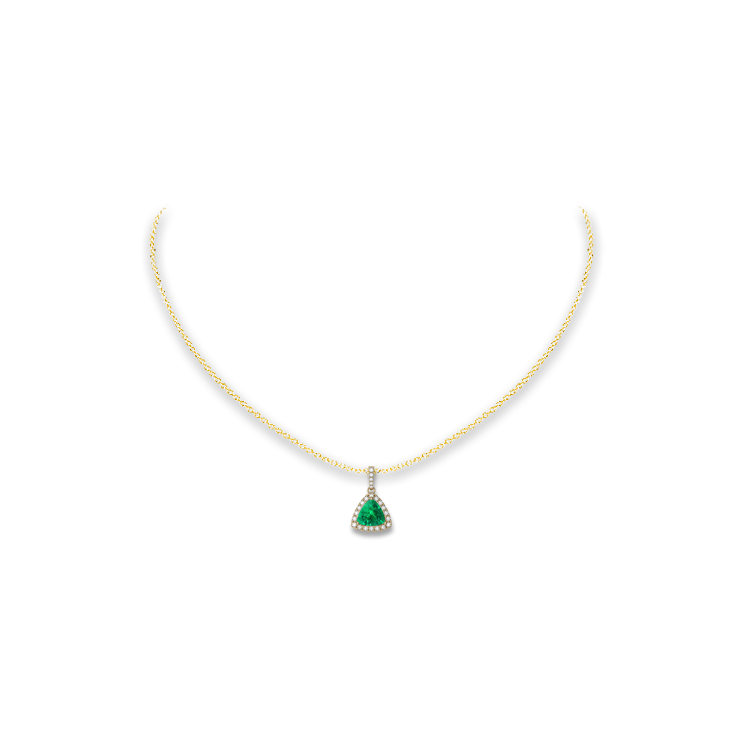 Jewelry image on model